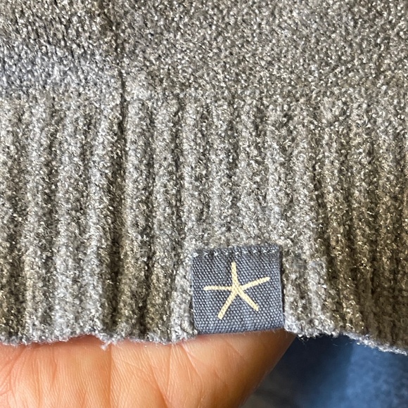 Barefoot Dreams Gray Open Cardigan - Picture 7 of 8